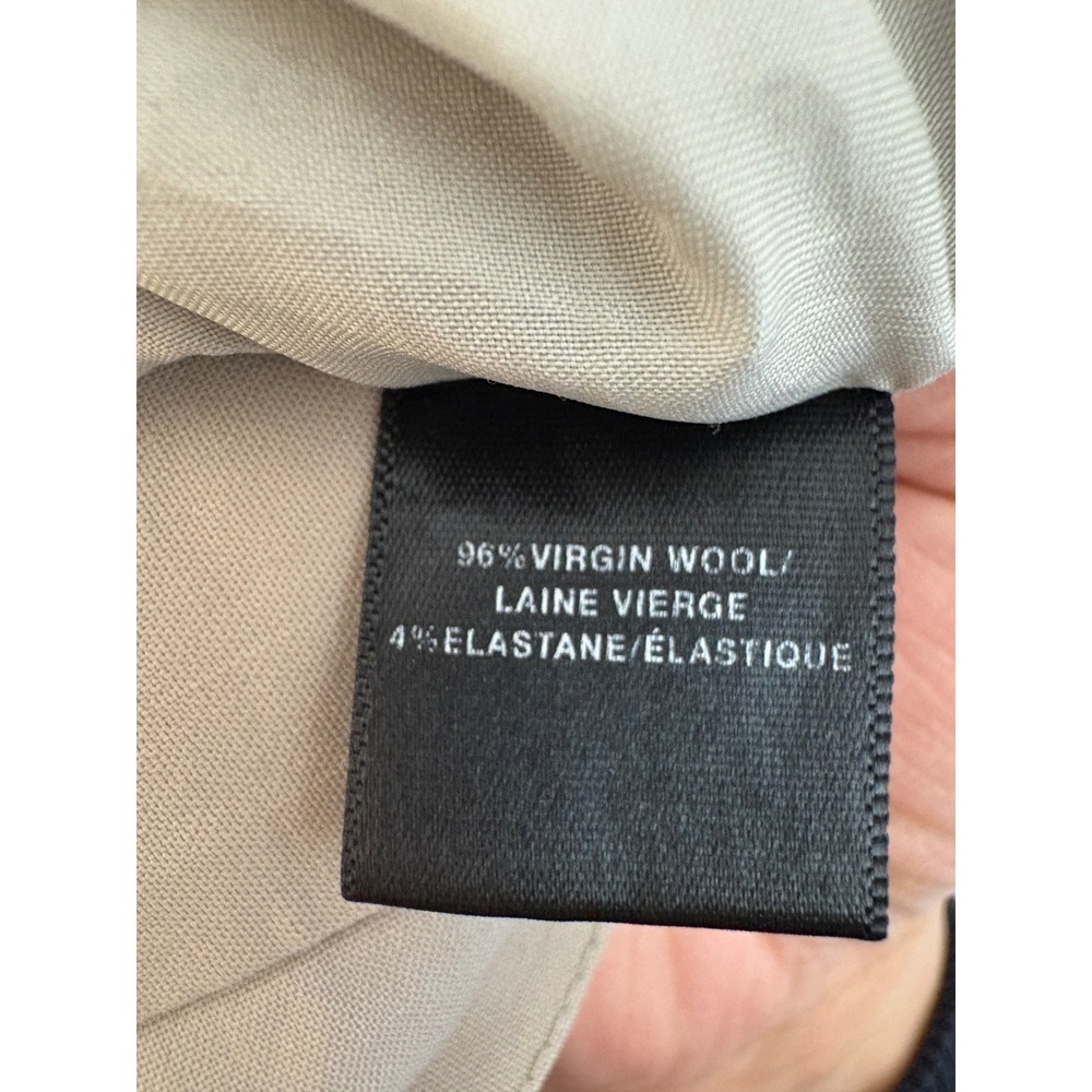 Lafayette 148 Irving Dress Pants Straight Leg Career Casual Trousers Beige Sz 6 - Picture 10 of 10